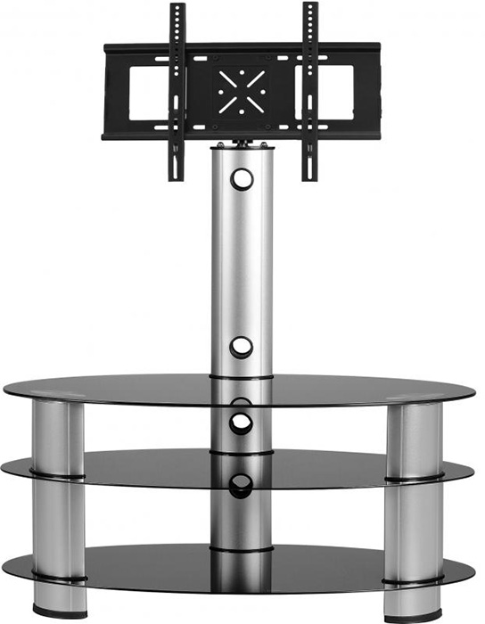 Bentley TV Stand in Black Glass - Click Image to Close